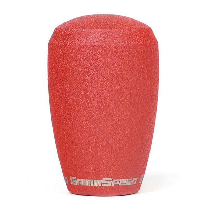 GrimmSpeed | Shift Knob, Stainless Steel [M12x1.25] (Red) - Subaru Manual GrimmSpeed Pommeau de levier de vitesse