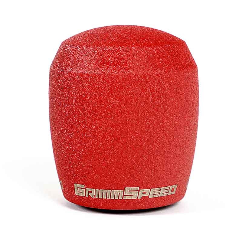 GrimmSpeed | Stubby Shift Knob [M12x1.25] (Red) - Subaru / Ford GrimmSpeed Pommeau de levier de vitesse