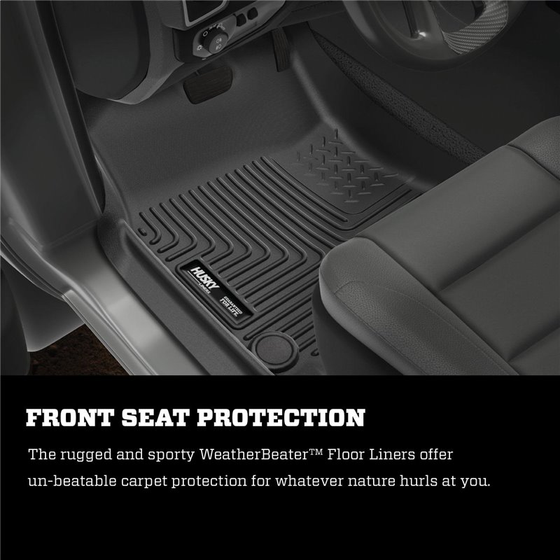 Husky Liners | 2nd Seat Floor Liner - Chevrolet / GMC 2004-2007 Husky Liners Floor Mats