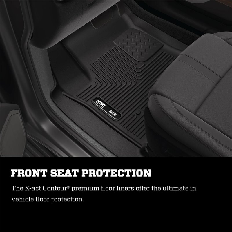 Husky Liners | 2nd Seat Floor Liner - Grand Cherokee / Grand Cherokee L 3.6L / 5.7L 2021-2023 Husky Liners Floor Mats