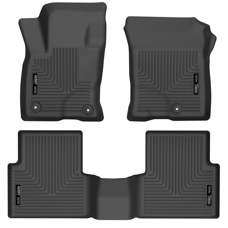 Husky Liners | Front/2nd Seat Floor Liners - Bronco Sport 1.5T / 2.0T 2021-2022