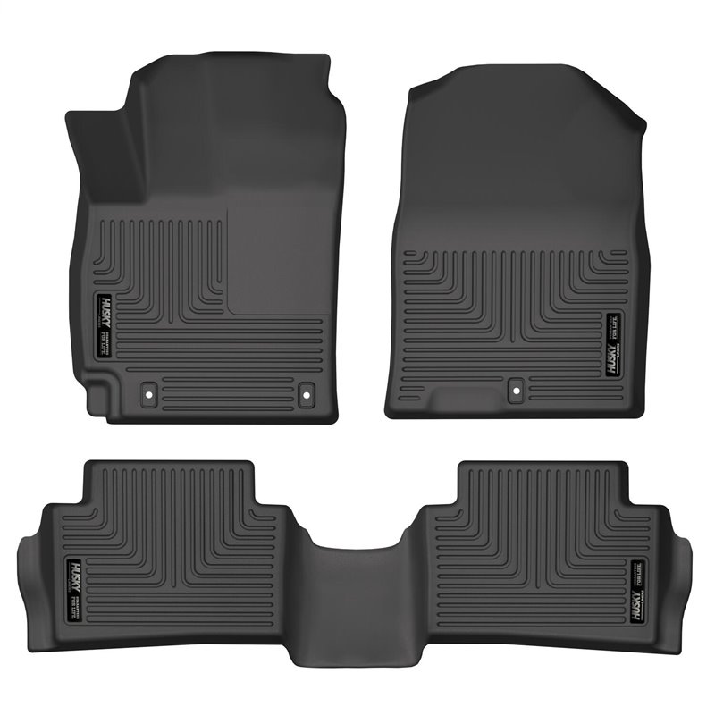 Husky Liners | Front/2nd Seat Floor Liners - Kona 1.6T / 2.0L 2018-2023 Husky Liners Tapis Protecteur