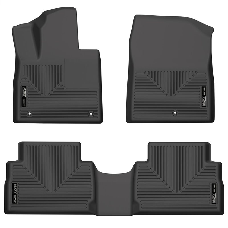 Husky Liners | Front/2nd Seat Floor Liners - Santa Fe 2021-2022