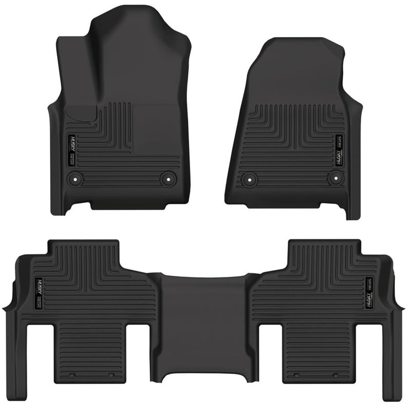 Husky Liners | Front/2nd Seat Floor Liners (Footwell Coverage)
