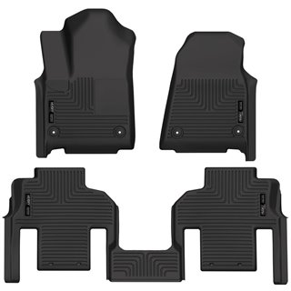 Husky Liners | Front/2nd Seat Floor Liners (Footwell Coverage)