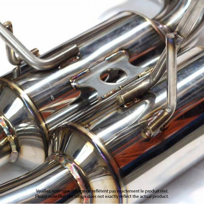 Invidia | R400 Cat-Back Gemini - Polished Tips - WRX 2022-2026 Invidia Cat-Back Exhausts