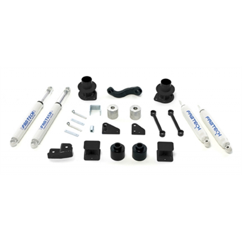 Fabtech | Lift Kit-Suspension w/Shock - Wrangler (JK) 3.6L / 3.8L 2007-2018 Fabtech Lift Kits