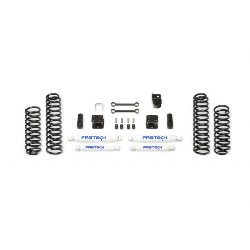 Fabtech | Lift Kit-Suspension w/Shock - Wrangler (JK) 3.6L / 3.8L 2007-2018 Fabtech Lift Kits