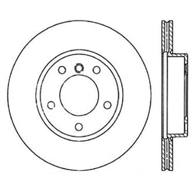 StopTech | Cryo Sport Rotor - Slotted - Avant Droit - Vendu à l'unité