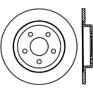 StopTech | Cryo Sport Rotor - Slotted & Drilled - Rear Left - Sold individually StopTech Brake Rotors