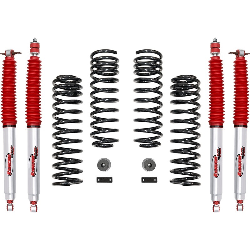 Rancho | Lift Kit-Suspension w/Shock 2"F/0.75"R - Wrangler (JK) 3.6L / 3.8L 2007-2018 Rancho Lift Kits