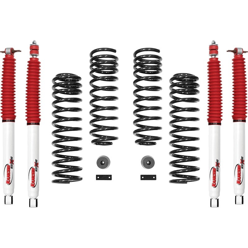 Rancho | Lift Kit-Suspension - Wrangler (JK) 3.6L / 3.8L 2007-2018 Rancho Lift Kits