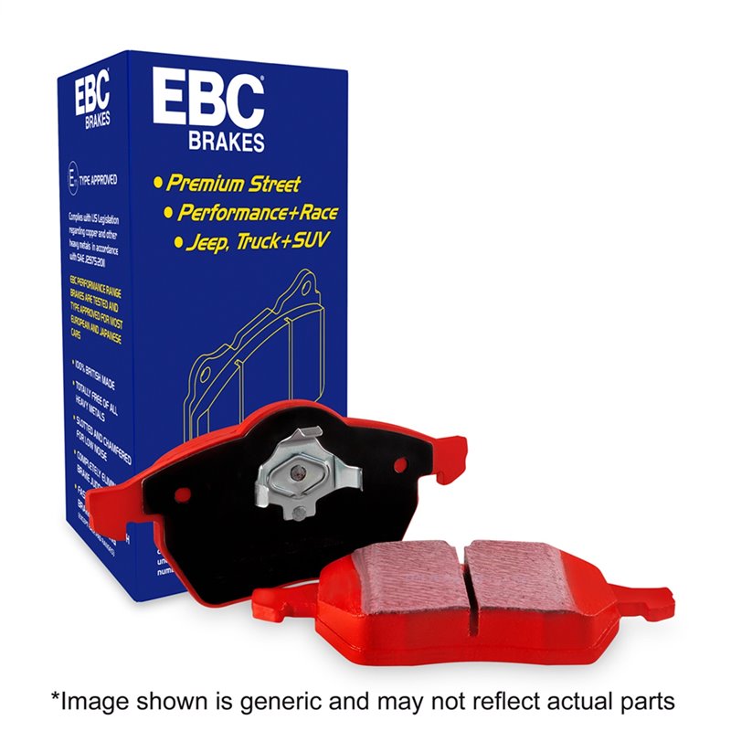 EBC Brakes | Redstuff Ceramic Low Dust Brake Pads - Rear - Mercedes-Benz 2.0T 2019-2022 EBC Brakes Brake Pads