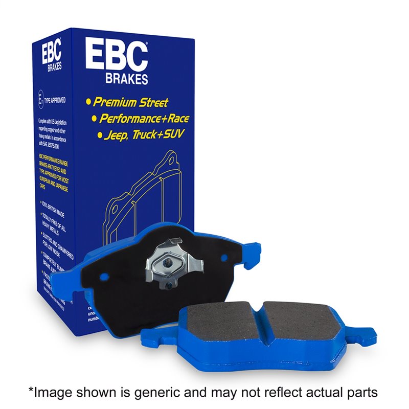 EBC Brakes | Bluestuff NDX Full Race Brake Pads - Rear - RS7 / Macan 2015-2021 EBC Brakes Brake Pads