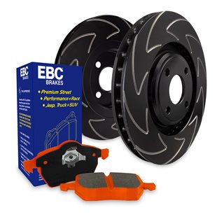EBC Brakes | S7 Kits Orangestuff and BSD Rotors - Rear - Ram 1500 / Grand Wagoneer / Wagoneer 2019-2022 EBC Brakes Brake Kits