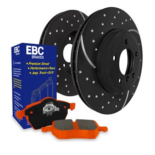 EBC Brakes | S8 Kits Orangestuff and GD Rotors - Arrière