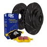 EBC Brakes | S9 Kits Yellowstuff and USR Rotors - Rear - A4 2.0T 2020 EBC Brakes Brake Kits