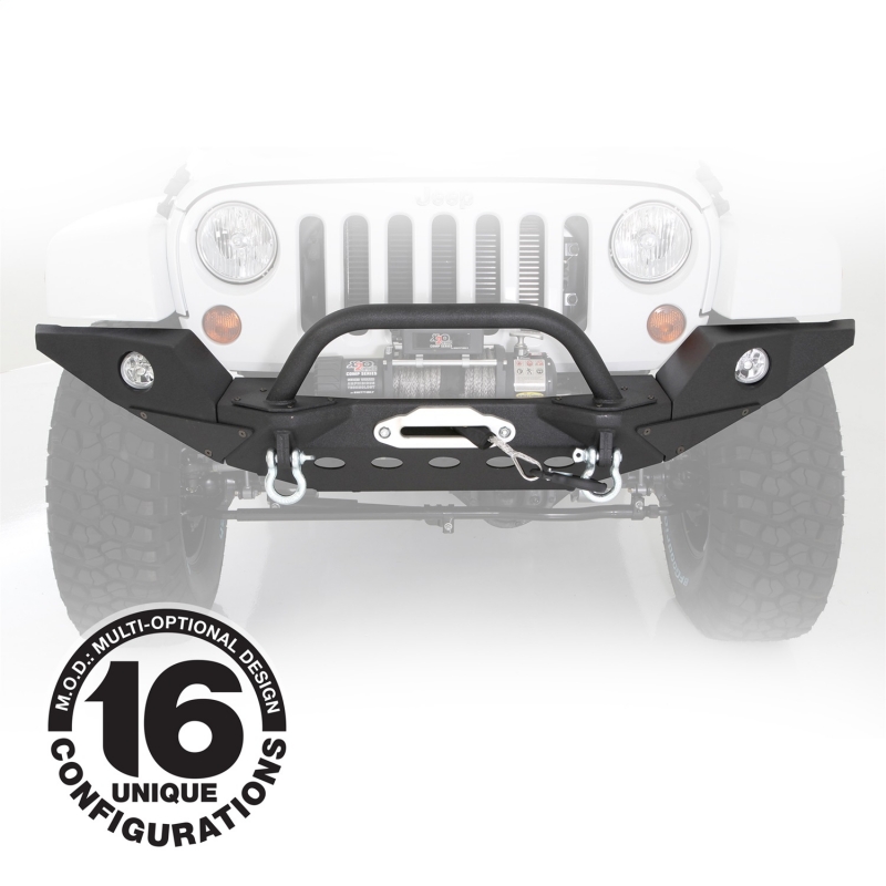 Smittybilt | Bumper Corner Set - Wrangler (JK) / Wrangler (JL) 3.6L / 3.8L 2007-2018 Smittybilt Off-Road Bumpers