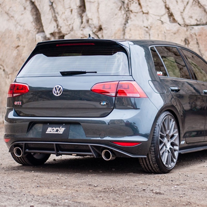 Borla | Cat-Back Exhaust S-Type - Golf GTI 2015-2017 MK7 BORLA Cat-Back Exhausts