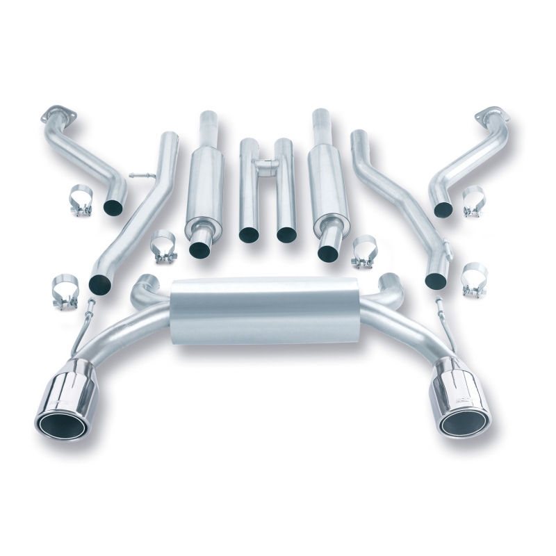 Borla | Cat-Back Exhaust S-Type - 350Z 2003-2008 BORLA Cat-Back Exhausts