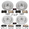 PowerStop | Z23 Evolution Sport Disc Brake Pad & Rotor Kit - Front & Rear - Range Rover Sport Supercharged 4.2L 2006-2009 Pow...