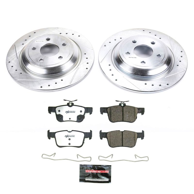 PowerStop | Z36 Severe-Duty Disc Brake Pad & Rotor Kit - Rear - Bronco Sport / Escape / Corsair 2020-2022 PowerStop Brake Kits