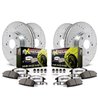 PowerStop | Z26 Street Warrior Disc Brake Pad & Rotor Kit - Avant & Arrière - Durango SRT / Grand Cherokee 6.4L 2018-2021