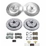 PowerStop | Z26 Street Warrior Disc Brake Pad & Rotor Kit - Avant & Arrière - Durango SRT / Grand Cherokee 6.4L 2018-2021