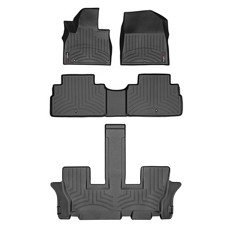 WeatherTech | Ensemble Tapis (Les 3 Rangées) - Kia Telluride 2020-2022 WeatherTech Tapis Protecteur
