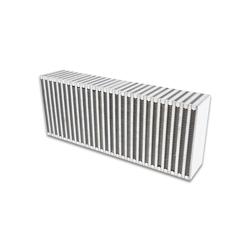 Vibrant | Vertical Flow Intercooler Core, 18" Wide x 8" High x 3.5" Thick Vibrant Performance Intercoolers