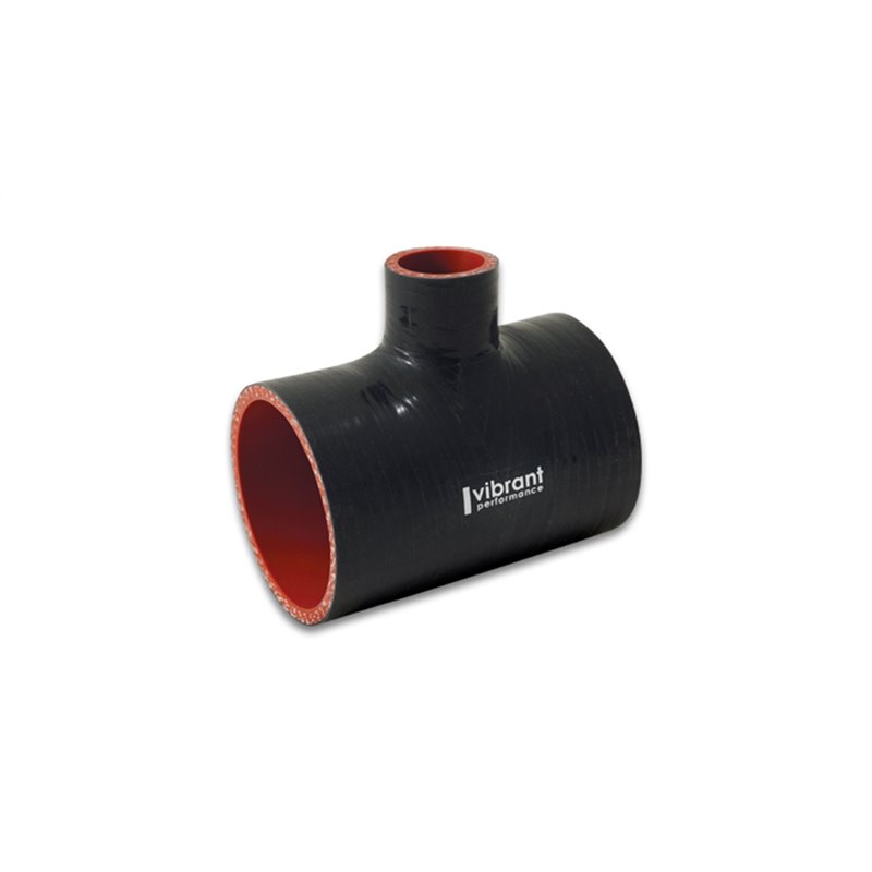 Vibrant | T-Hose Coupler, Hose I.D. 2" Overall Length: 4" Branch I.D. 1"