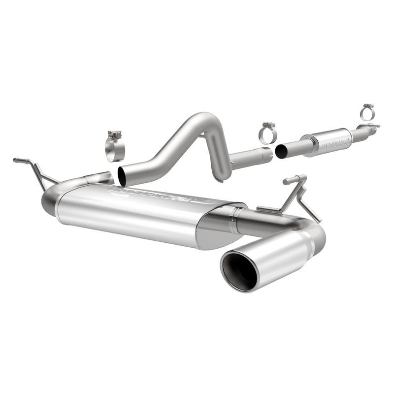 MagnaFlow | Street Series Cat-Back Exhaust - Jeep Wrangler (4-Door) 2012-2018 Magnaflow Cat-Back Exhausts