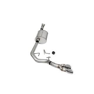 Corsa | Sport Cat-Back Exhaust System - F-150 5.0L 2021-2023 CORSA Performance Cat-Back Exhausts