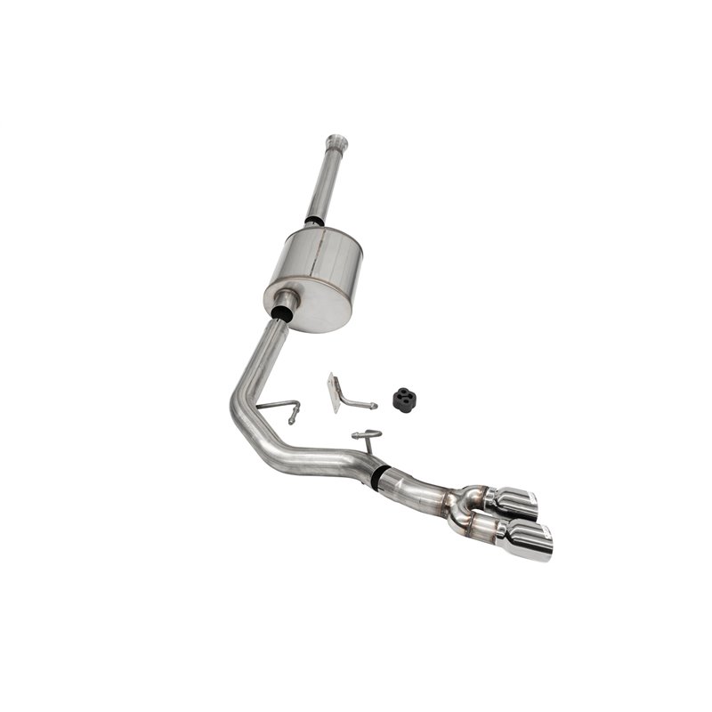 Corsa | Sport Cat-Back Exhaust System - F-150 5.0L 2021-2023 CORSA Performance Cat-Back Exhausts