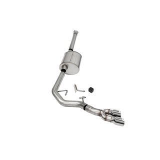 Corsa | Sport Cat-Back Exhaust System - F-150 3.5T 2021-2023 CORSA Performance Cat-Back Exhausts