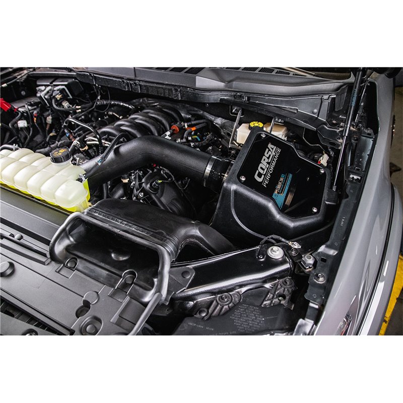 Corsa | PowerCore® 5 Closed Box Air Intake System - F-150 5.0L 2021-2022 CORSA Performance Air Intake