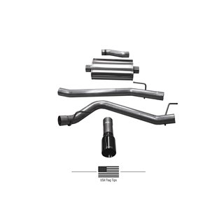 Corsa | Sport Cat-Back Exhaust System - Gladiator 3.6L 2020-2022