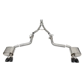 Corsa | Xtreme Valved Cat-Back Exhaust System - Challenger / Charger 6.2L / 6.4L 2015-2023 CORSA Performance Cat-Back Exhausts