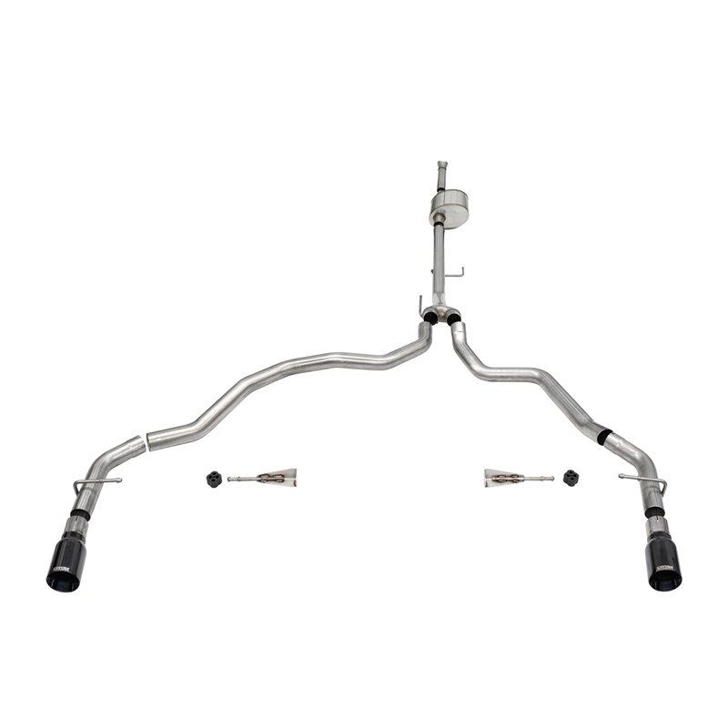Corsa | Xtreme Cat-Back Exhaust System - F-150 5.0L 2021-2023 CORSA Performance Cat-Back Exhausts