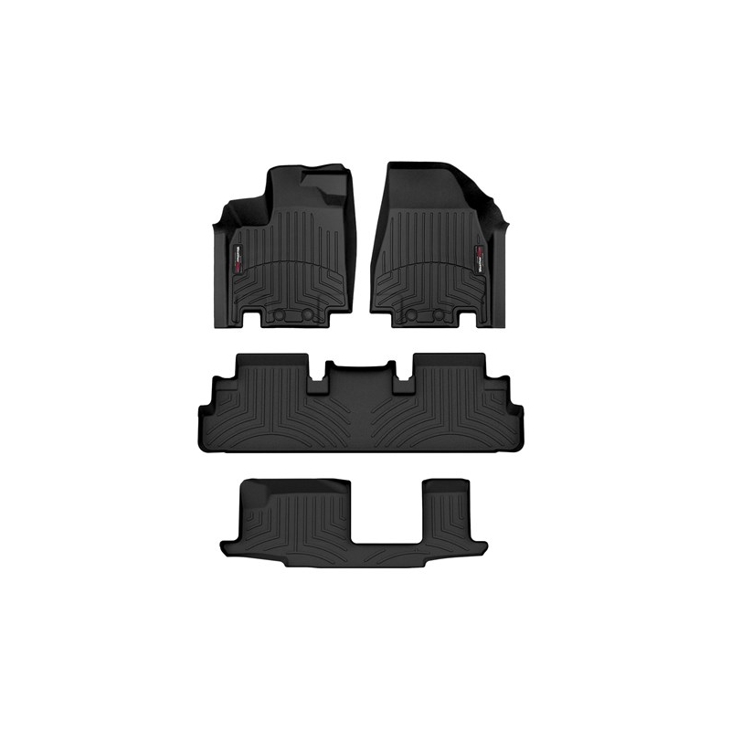 WeatherTech | FloorLiner Kit (1st, 2nd & 3rd Row) - QX60 7-Seater / Pathfinder 8-Seater 2022-2023 WeatherTech Floor Mats