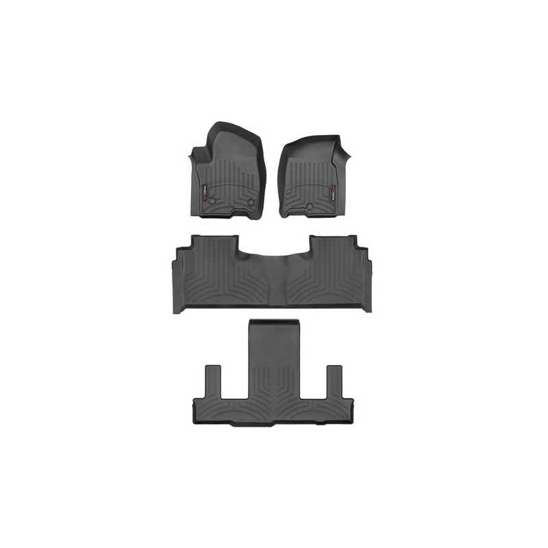 WeatherTech | FloorLiner Kit (1st, 2nd & 3rd Row) - Escalade / Tahoe / Yukon 2021-2023 (w/ 2nd Row Bucket Seats) WeatherTech ...