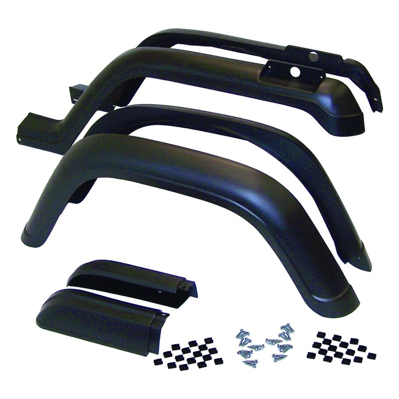 Crown Automotive | Fender Flare Kit - Wrangler 2.5L / 4.0L / 4.2L 1987-1995 Crown Automotive Fender Flares & Trim