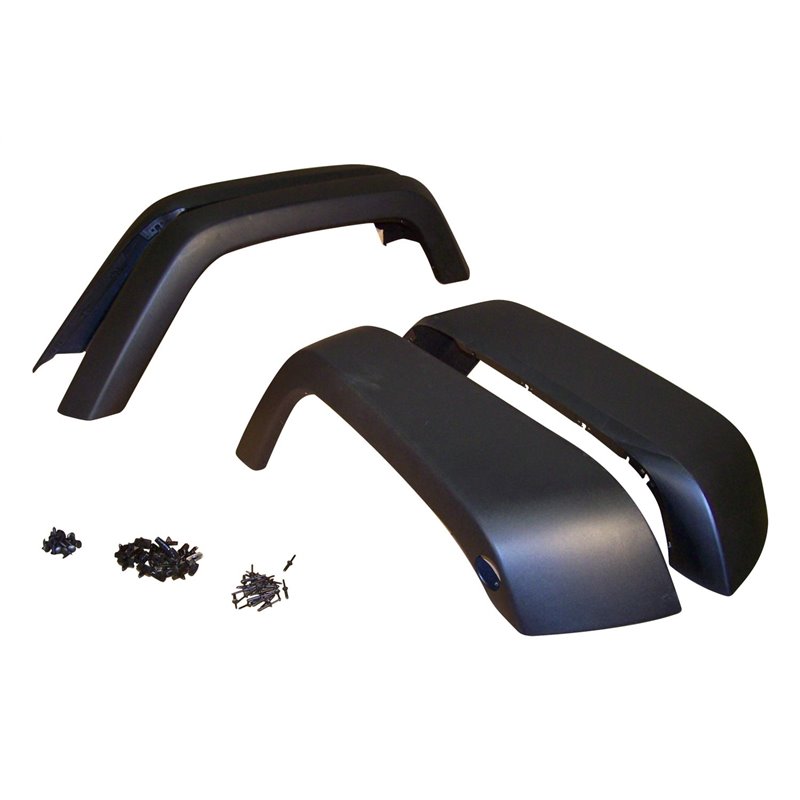 Crown Automotive | Fender Flare Kit - Wrangler (JK) / Wrangler (JL) 3.6L / 3.8L 2007-2018 Crown Automotive Fender Flares & Trim