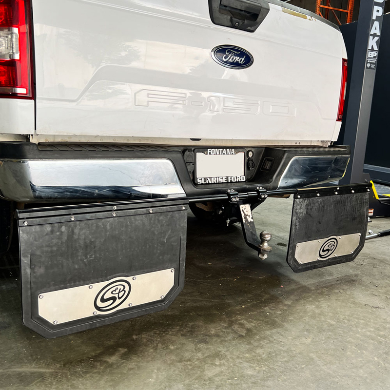 S&B | S&B Mud Flap Kit - Silverado 2500 HD / F-150 6.6T / 3.0T 2006-2020 S&B Mud Flaps