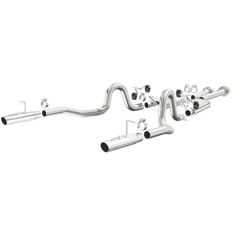 Magnaflow | Street Series Stainless Cat-Back System - Mustang 4.9L 1986-1993 Magnaflow Cat-Back Exhausts