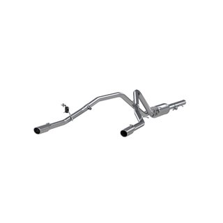 MBRP | Cat Back, Dual Split Rear, AL - Silverado / Sierra 1500 2009-2013 MBRP Cat-Back Exhausts