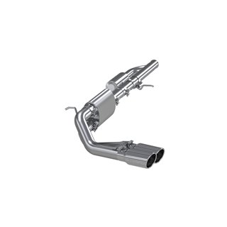 MBRP | Cat Back, Pre-Axle Dual Outlet 3 inch, PRO - Silverado / Sierra 1500 / Limited 4.3L / 5.3L 2009-2019