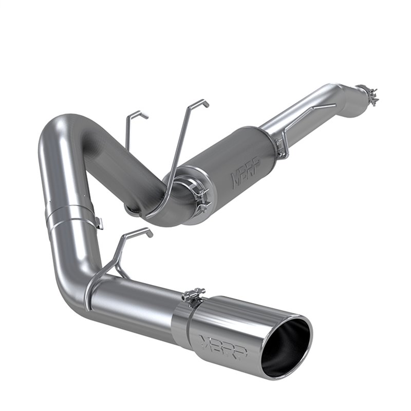 MBRP | Cat Back, Single Side 4 inch, AL - F-250 / F-350 6.2L / 7.3L 2017-2022 MBRP Cat-Back Exhausts