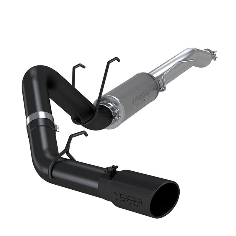 MBRP | Cat Back, Single Side 4 inch, BLACK - F-250 / F-350 6.2L / 7.3L 2017-2022 MBRP Cat-Back Exhausts