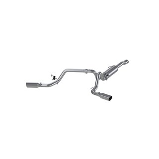 MBRP | Cat Back, Dual Split Side 3inch, AL - Tacoma 3.5L 2016-2023 MBRP Cat-Back Exhausts